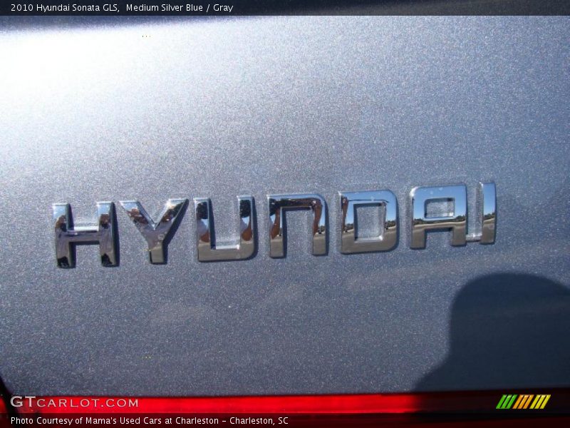 Medium Silver Blue / Gray 2010 Hyundai Sonata GLS