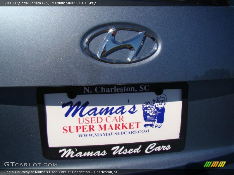 Medium Silver Blue / Gray 2010 Hyundai Sonata GLS