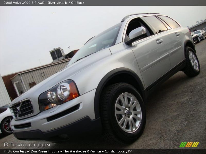 Silver Metallic / Off Black 2008 Volvo XC90 3.2 AWD
