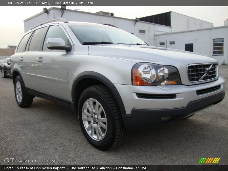 Silver Metallic / Off Black 2008 Volvo XC90 3.2 AWD