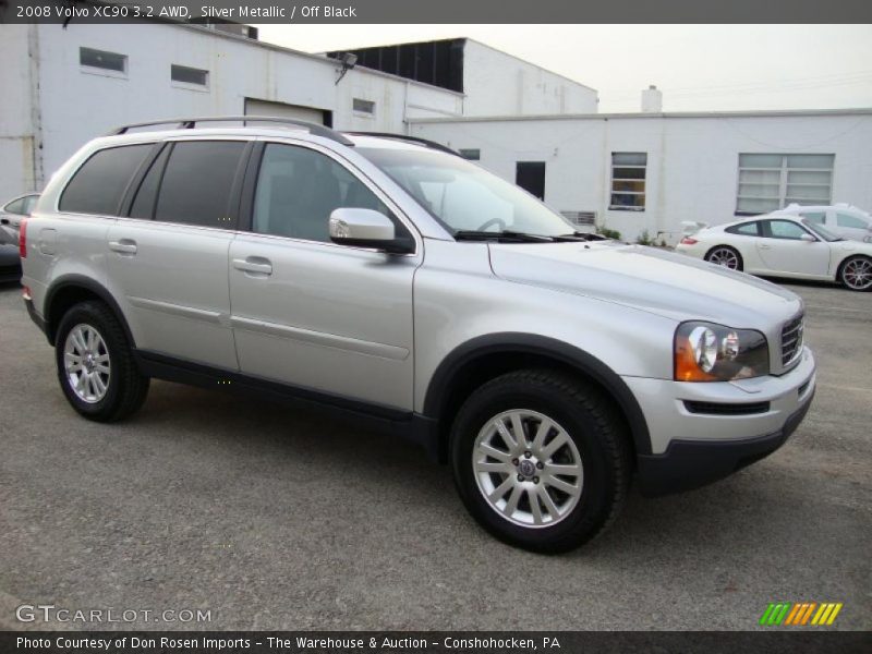Silver Metallic / Off Black 2008 Volvo XC90 3.2 AWD