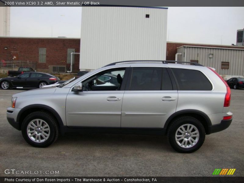 Silver Metallic / Off Black 2008 Volvo XC90 3.2 AWD