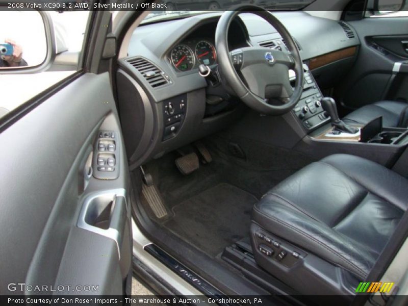 Silver Metallic / Off Black 2008 Volvo XC90 3.2 AWD