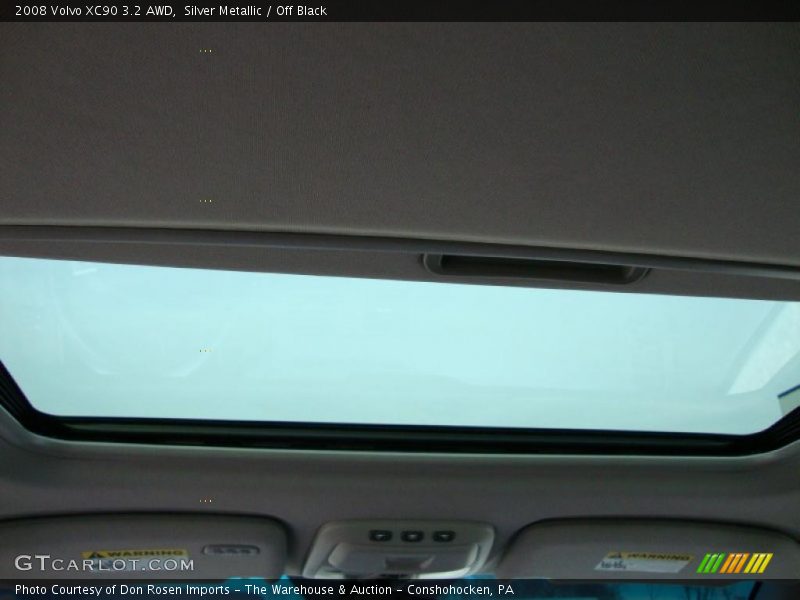 Silver Metallic / Off Black 2008 Volvo XC90 3.2 AWD