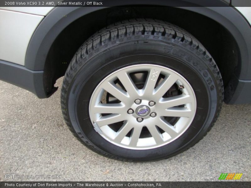 Silver Metallic / Off Black 2008 Volvo XC90 3.2 AWD