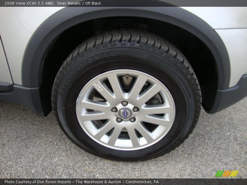Silver Metallic / Off Black 2008 Volvo XC90 3.2 AWD