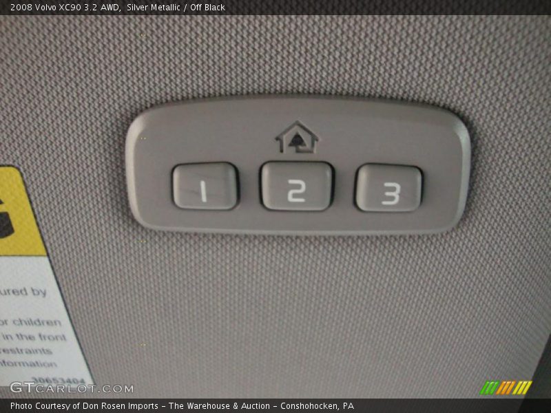 Silver Metallic / Off Black 2008 Volvo XC90 3.2 AWD