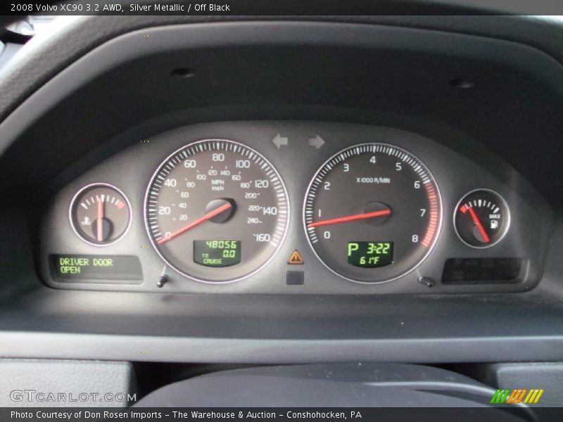 Silver Metallic / Off Black 2008 Volvo XC90 3.2 AWD