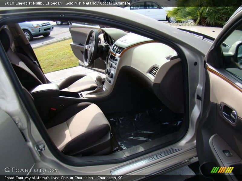 Gold Mist Metallic / Cocoa/Cashmere 2010 Chevrolet Malibu LT Sedan