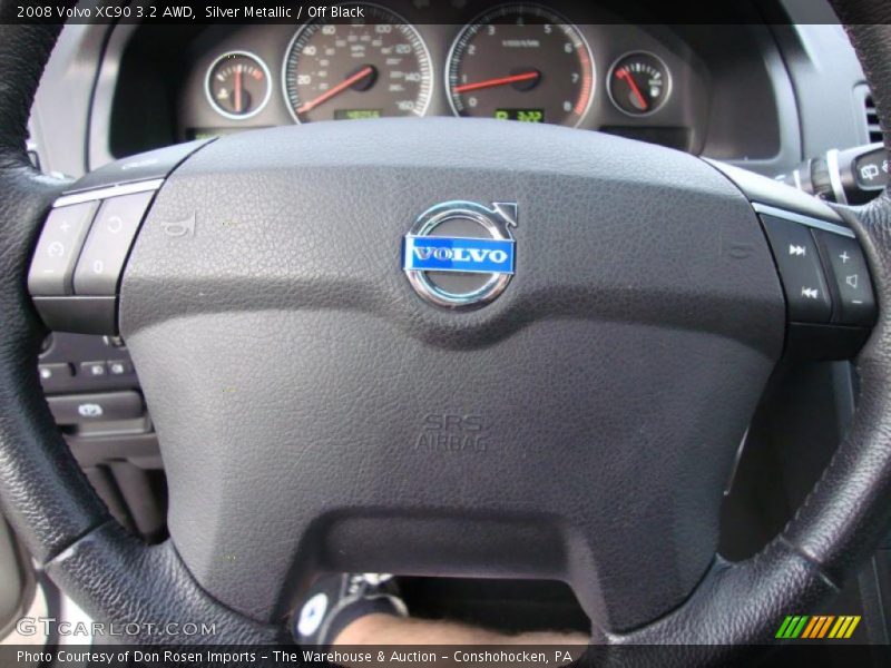 Silver Metallic / Off Black 2008 Volvo XC90 3.2 AWD