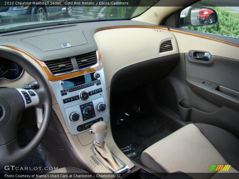 Gold Mist Metallic / Cocoa/Cashmere 2010 Chevrolet Malibu LT Sedan