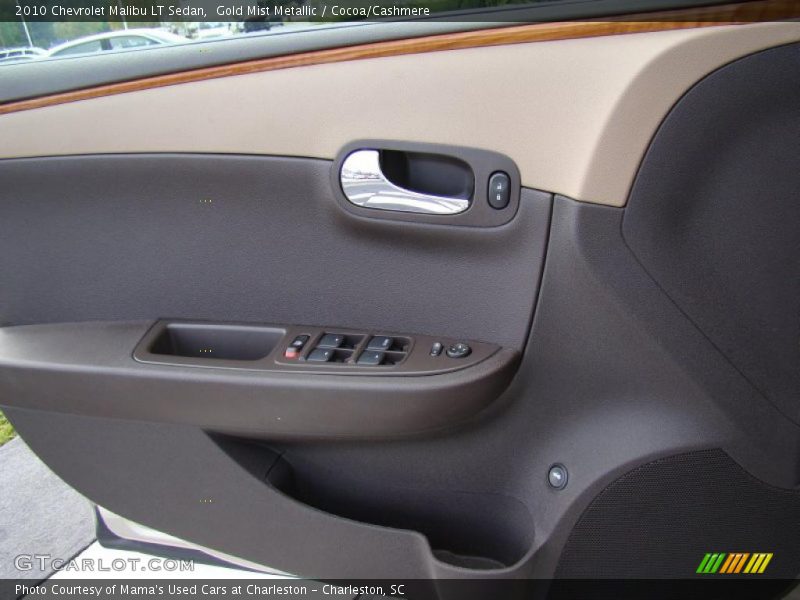 Gold Mist Metallic / Cocoa/Cashmere 2010 Chevrolet Malibu LT Sedan