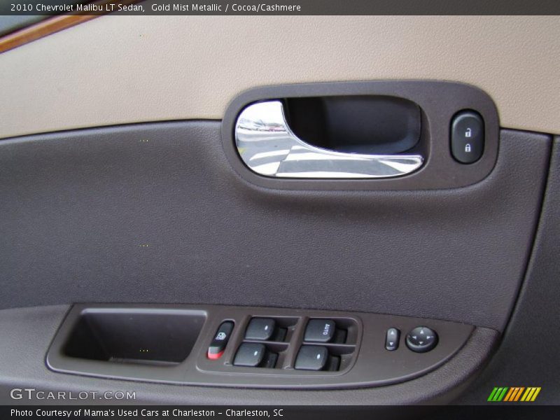 Gold Mist Metallic / Cocoa/Cashmere 2010 Chevrolet Malibu LT Sedan