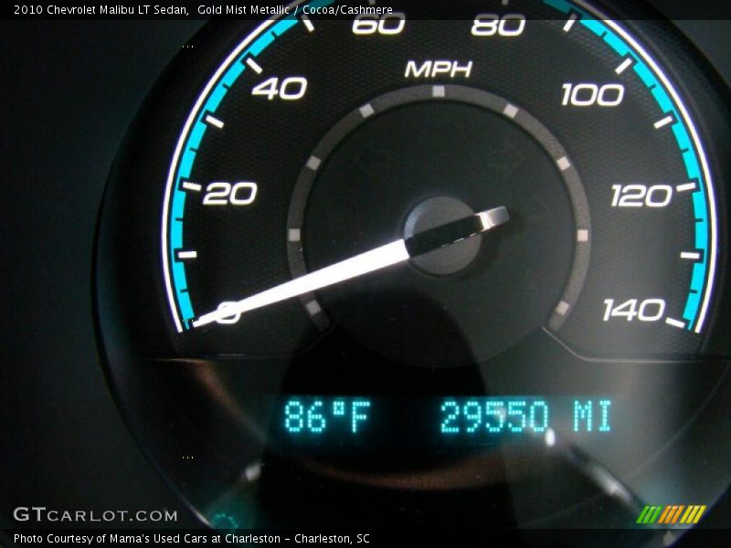 Gold Mist Metallic / Cocoa/Cashmere 2010 Chevrolet Malibu LT Sedan