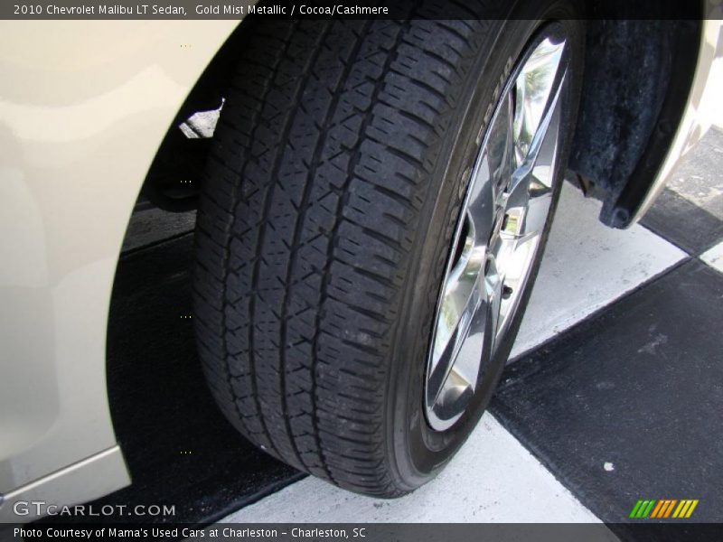 Gold Mist Metallic / Cocoa/Cashmere 2010 Chevrolet Malibu LT Sedan