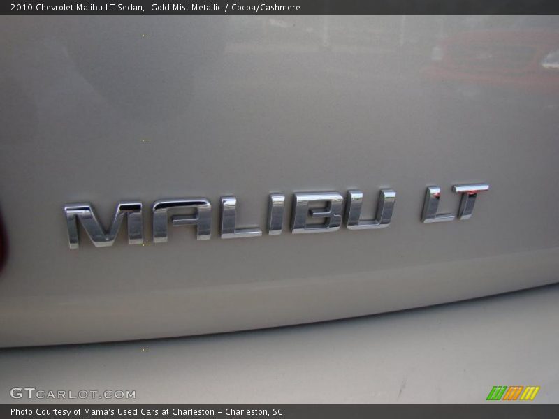 Gold Mist Metallic / Cocoa/Cashmere 2010 Chevrolet Malibu LT Sedan