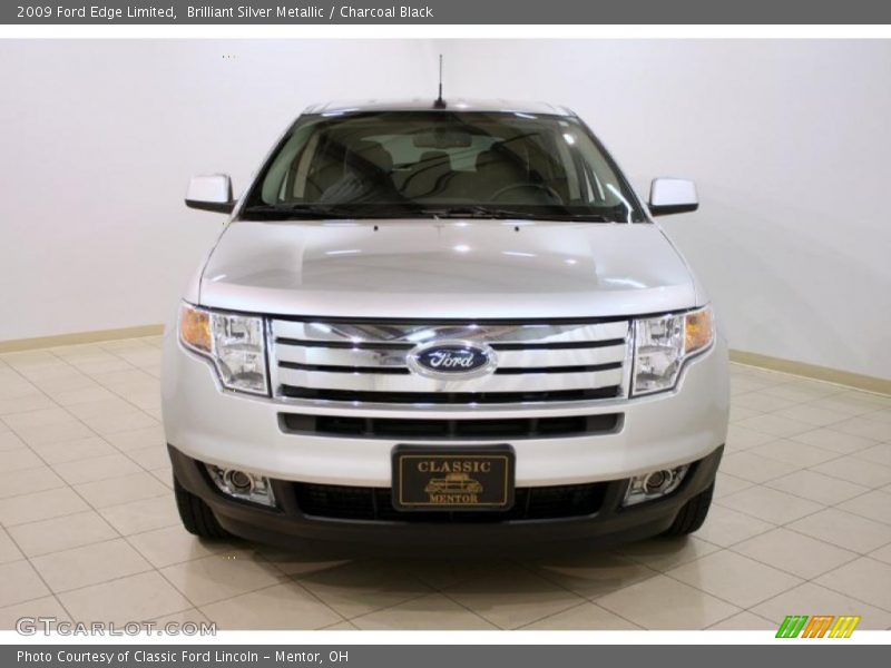 Brilliant Silver Metallic / Charcoal Black 2009 Ford Edge Limited