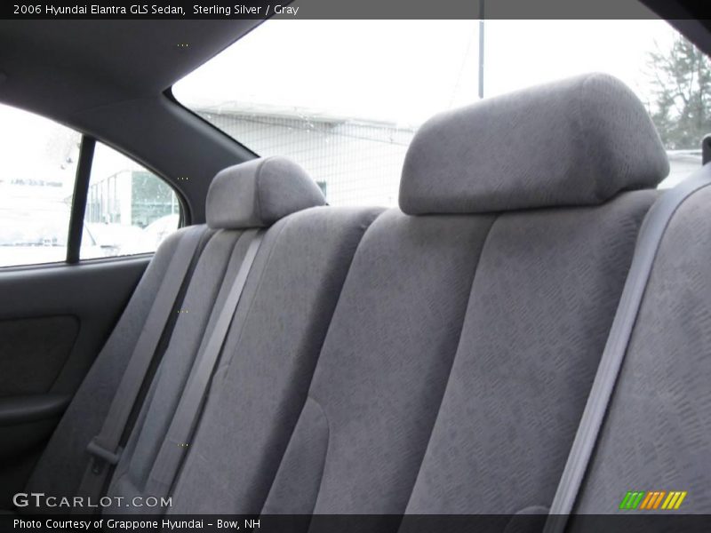 Sterling Silver / Gray 2006 Hyundai Elantra GLS Sedan