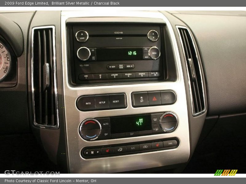 Brilliant Silver Metallic / Charcoal Black 2009 Ford Edge Limited