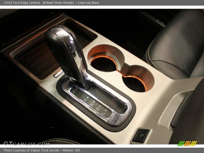 Brilliant Silver Metallic / Charcoal Black 2009 Ford Edge Limited