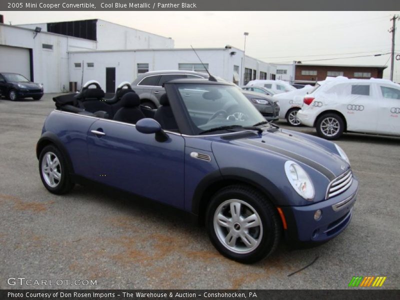  2005 Cooper Convertible Cool Blue Metallic