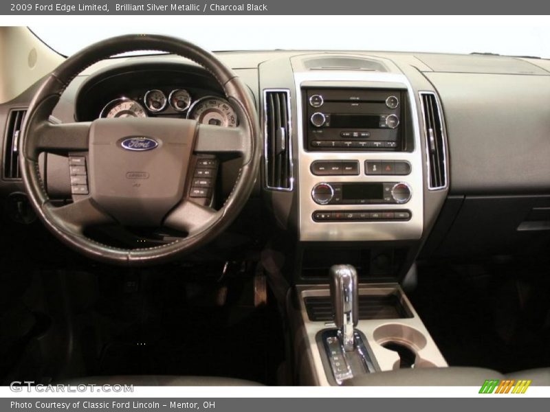 Brilliant Silver Metallic / Charcoal Black 2009 Ford Edge Limited