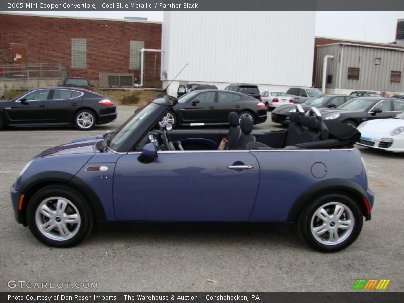  2005 Cooper Convertible Cool Blue Metallic