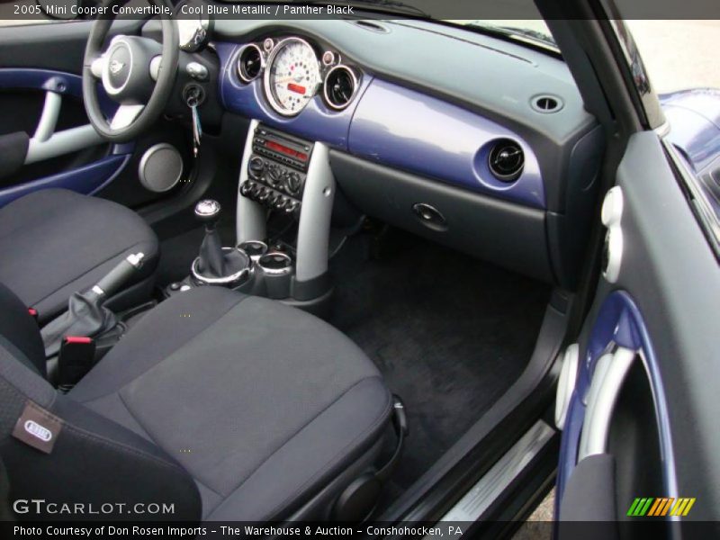  2005 Cooper Convertible Panther Black Interior