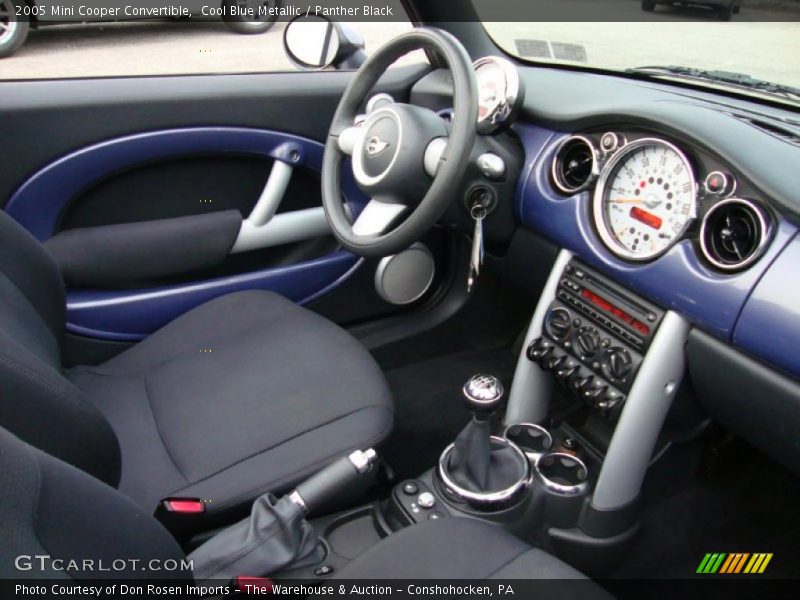 Dashboard of 2005 Cooper Convertible