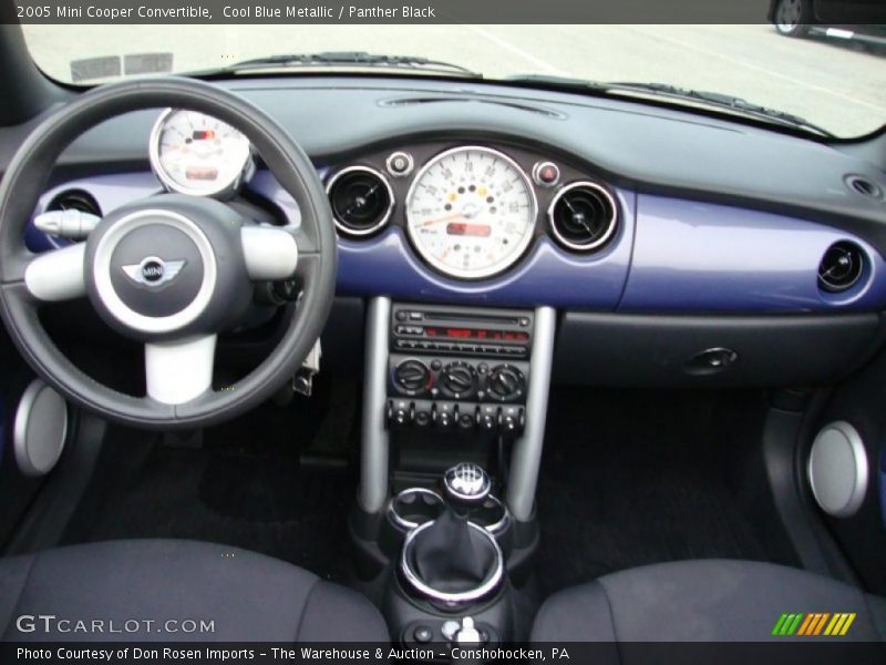 Dashboard of 2005 Cooper Convertible
