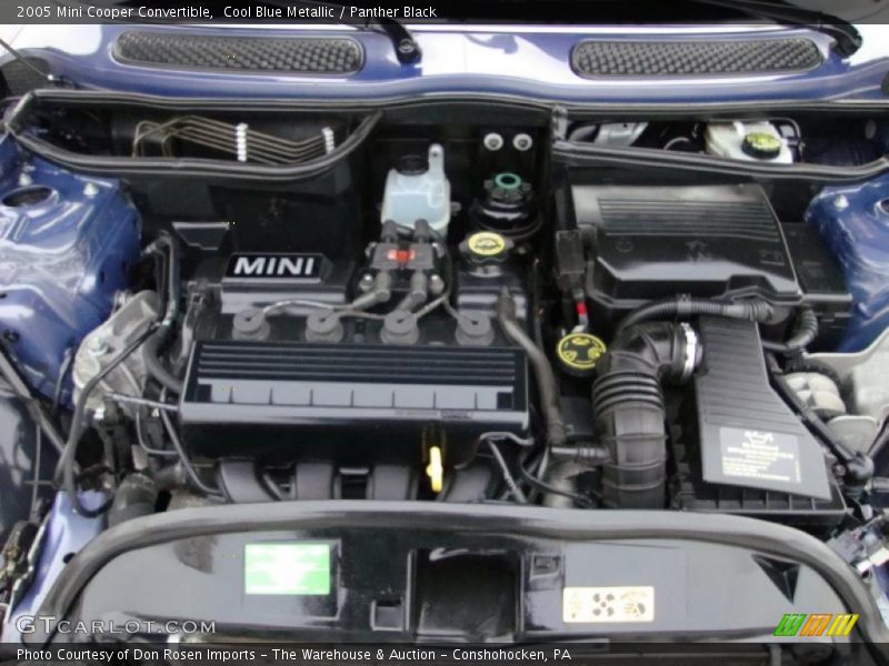  2005 Cooper Convertible Engine - 1.6L SOHC 16V 4 Cylinder