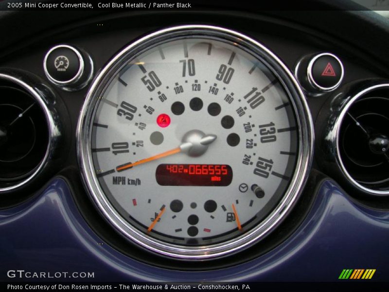  2005 Cooper Convertible Convertible Gauges