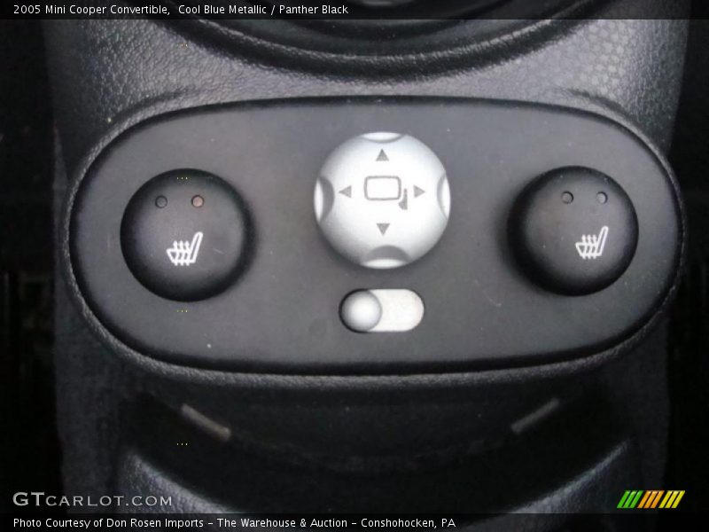 Controls of 2005 Cooper Convertible