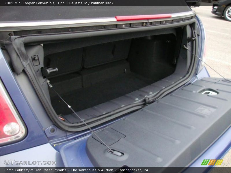  2005 Cooper Convertible Trunk