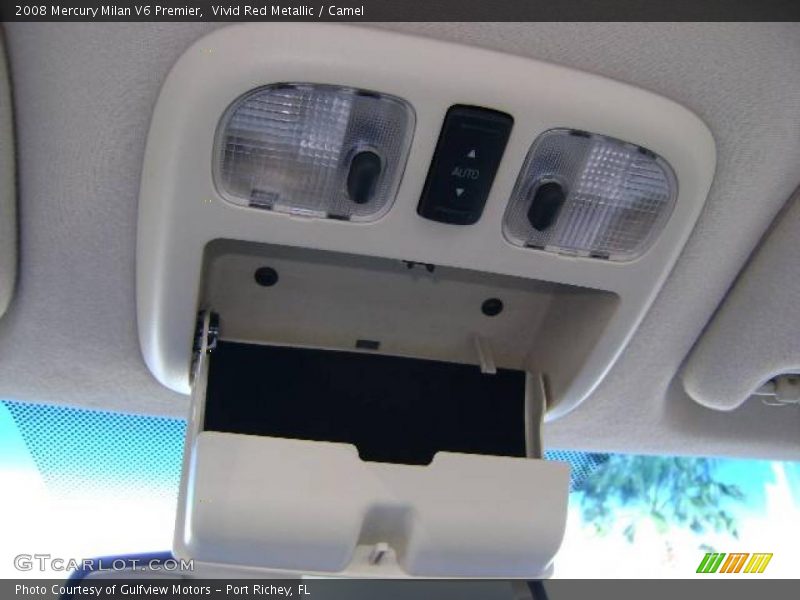 Vivid Red Metallic / Camel 2008 Mercury Milan V6 Premier
