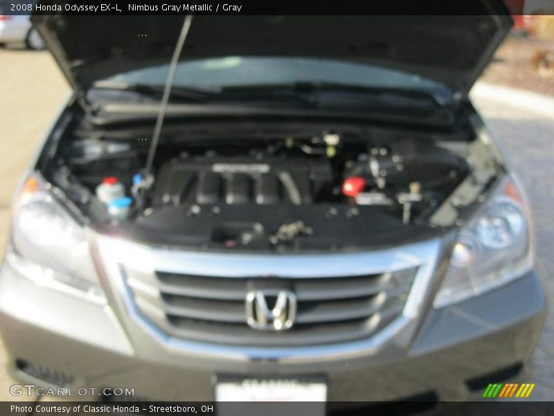 Nimbus Gray Metallic / Gray 2008 Honda Odyssey EX-L