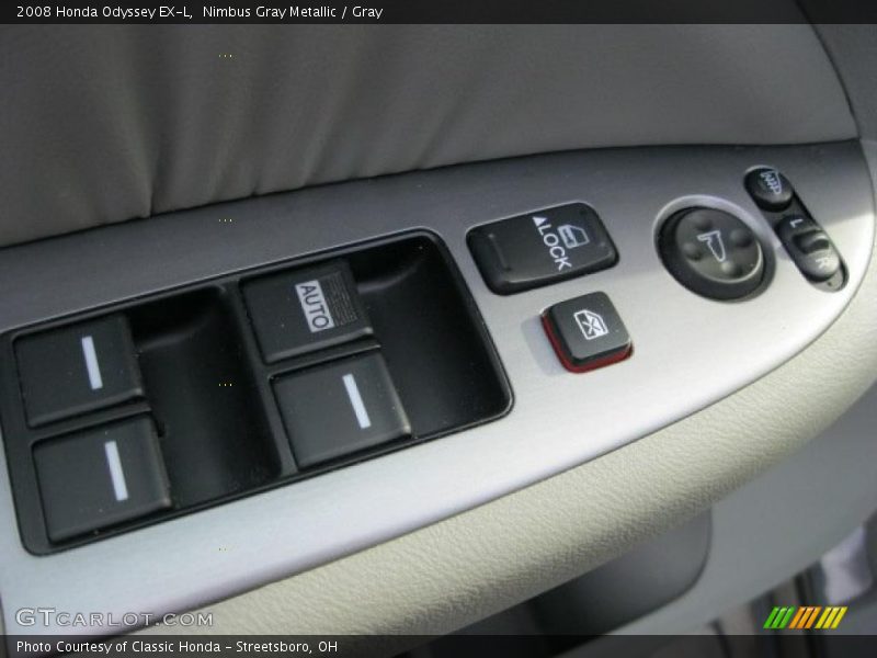 Nimbus Gray Metallic / Gray 2008 Honda Odyssey EX-L