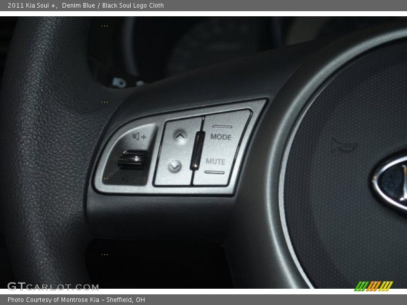 Denim Blue / Black Soul Logo Cloth 2011 Kia Soul +