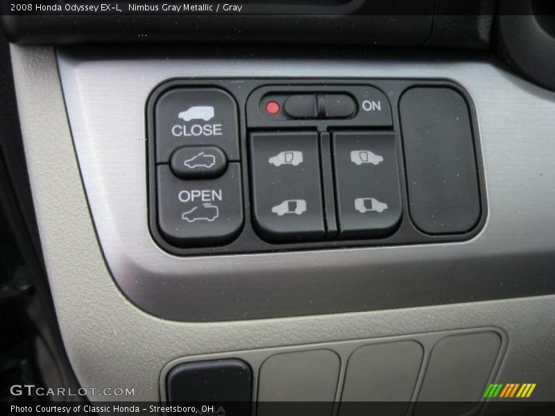 Nimbus Gray Metallic / Gray 2008 Honda Odyssey EX-L