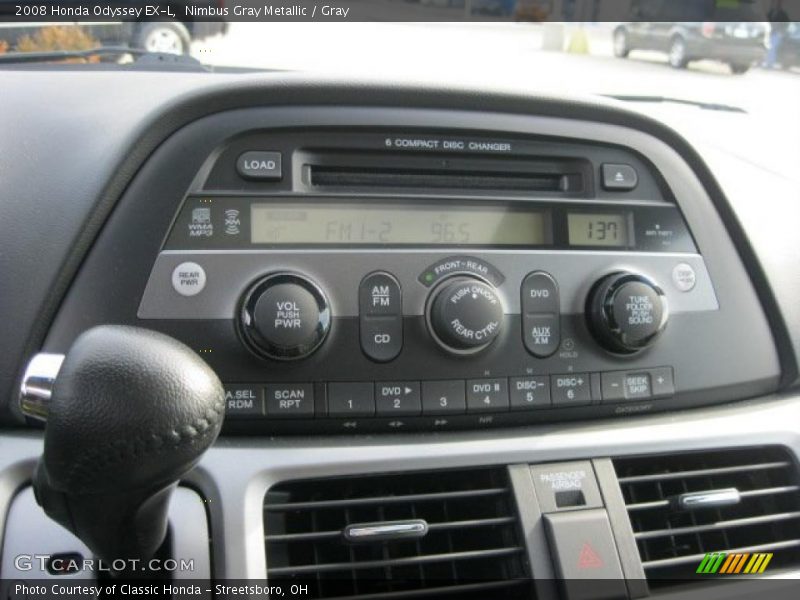 Nimbus Gray Metallic / Gray 2008 Honda Odyssey EX-L
