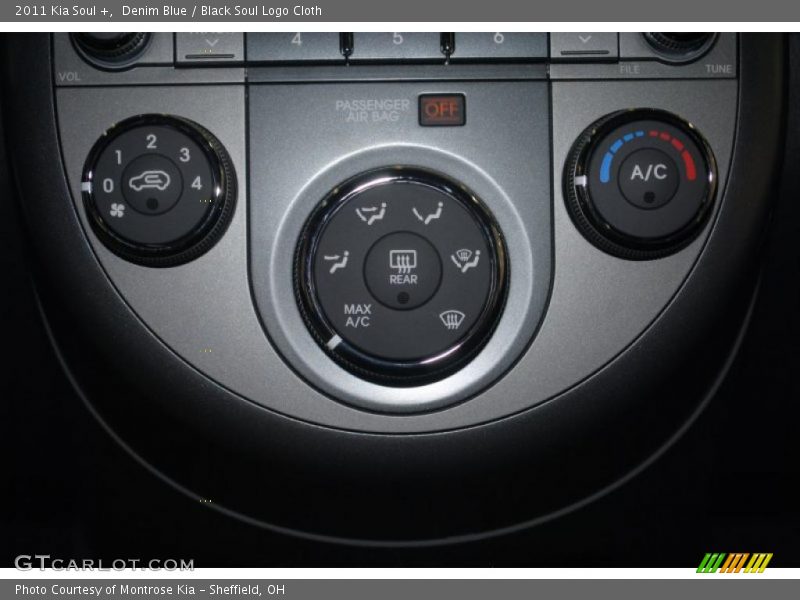 Denim Blue / Black Soul Logo Cloth 2011 Kia Soul +