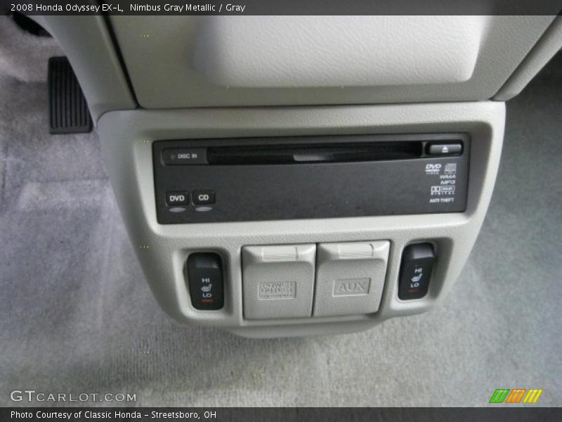 Nimbus Gray Metallic / Gray 2008 Honda Odyssey EX-L