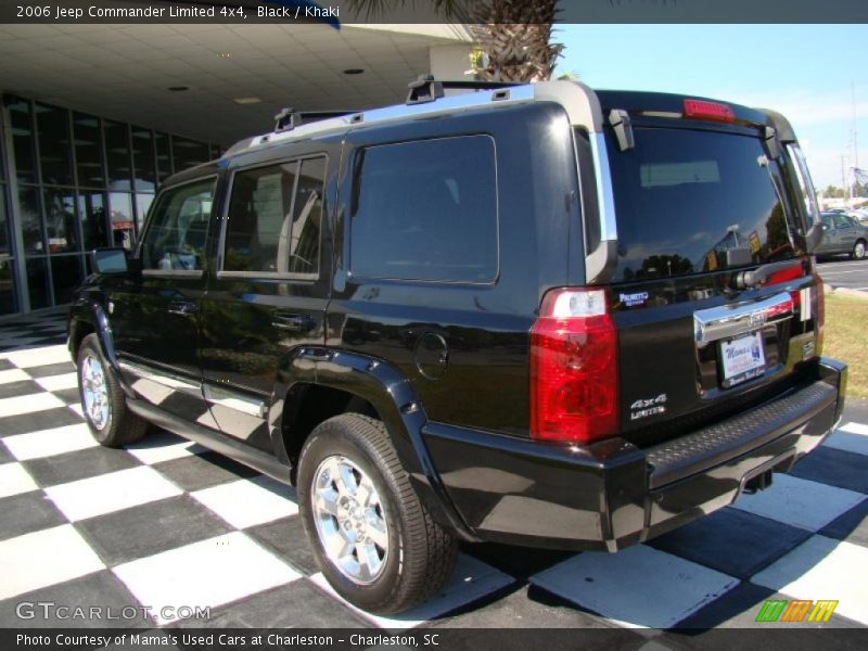 Black / Khaki 2006 Jeep Commander Limited 4x4