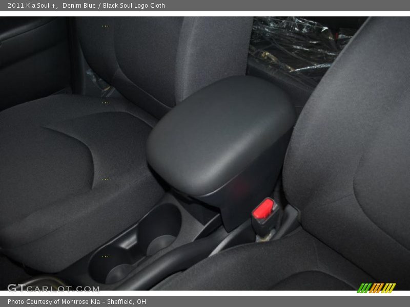 Denim Blue / Black Soul Logo Cloth 2011 Kia Soul +