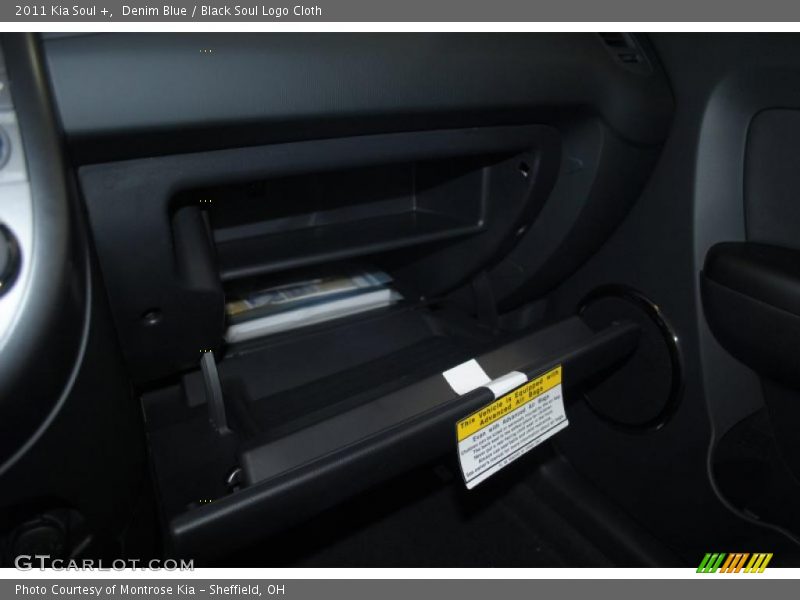 Denim Blue / Black Soul Logo Cloth 2011 Kia Soul +