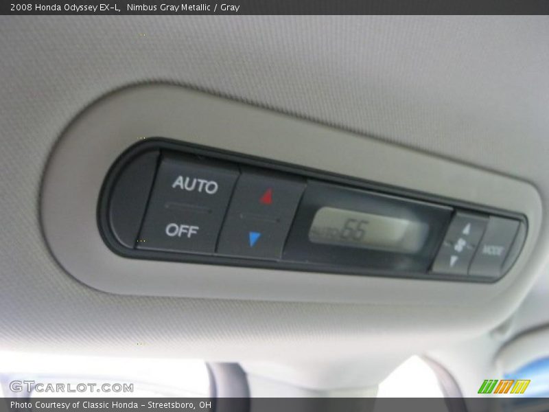 Nimbus Gray Metallic / Gray 2008 Honda Odyssey EX-L