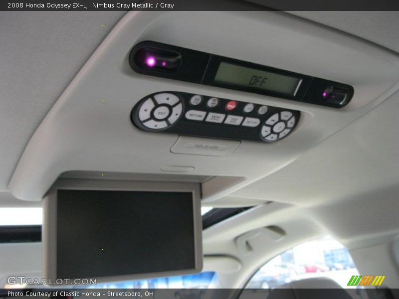 Nimbus Gray Metallic / Gray 2008 Honda Odyssey EX-L