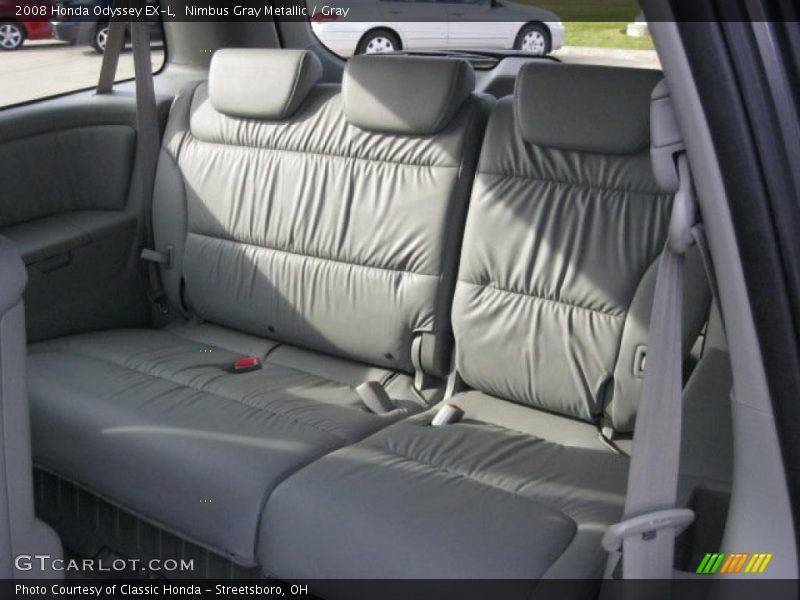 Nimbus Gray Metallic / Gray 2008 Honda Odyssey EX-L