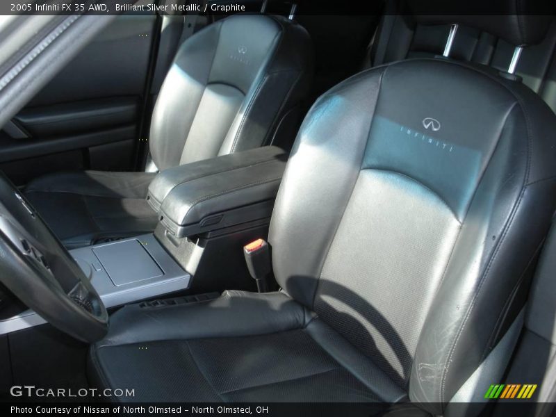 Brilliant Silver Metallic / Graphite 2005 Infiniti FX 35 AWD