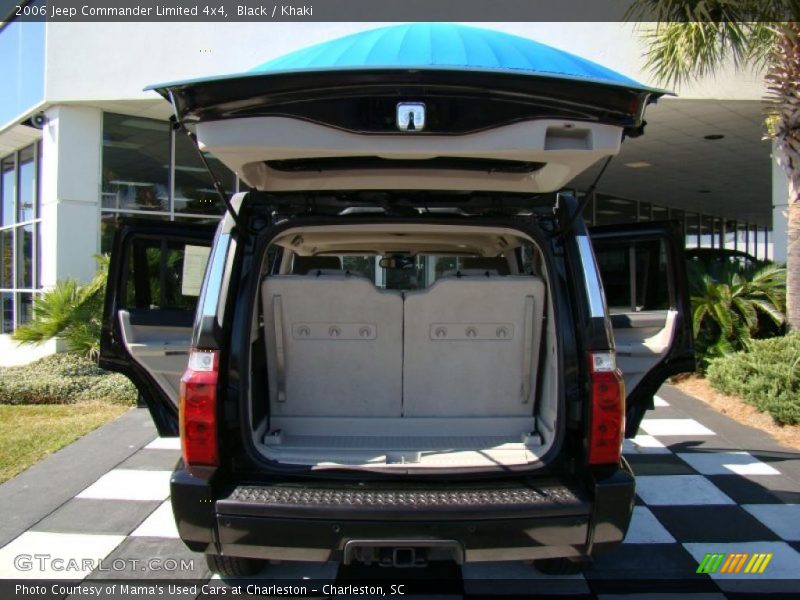 Black / Khaki 2006 Jeep Commander Limited 4x4